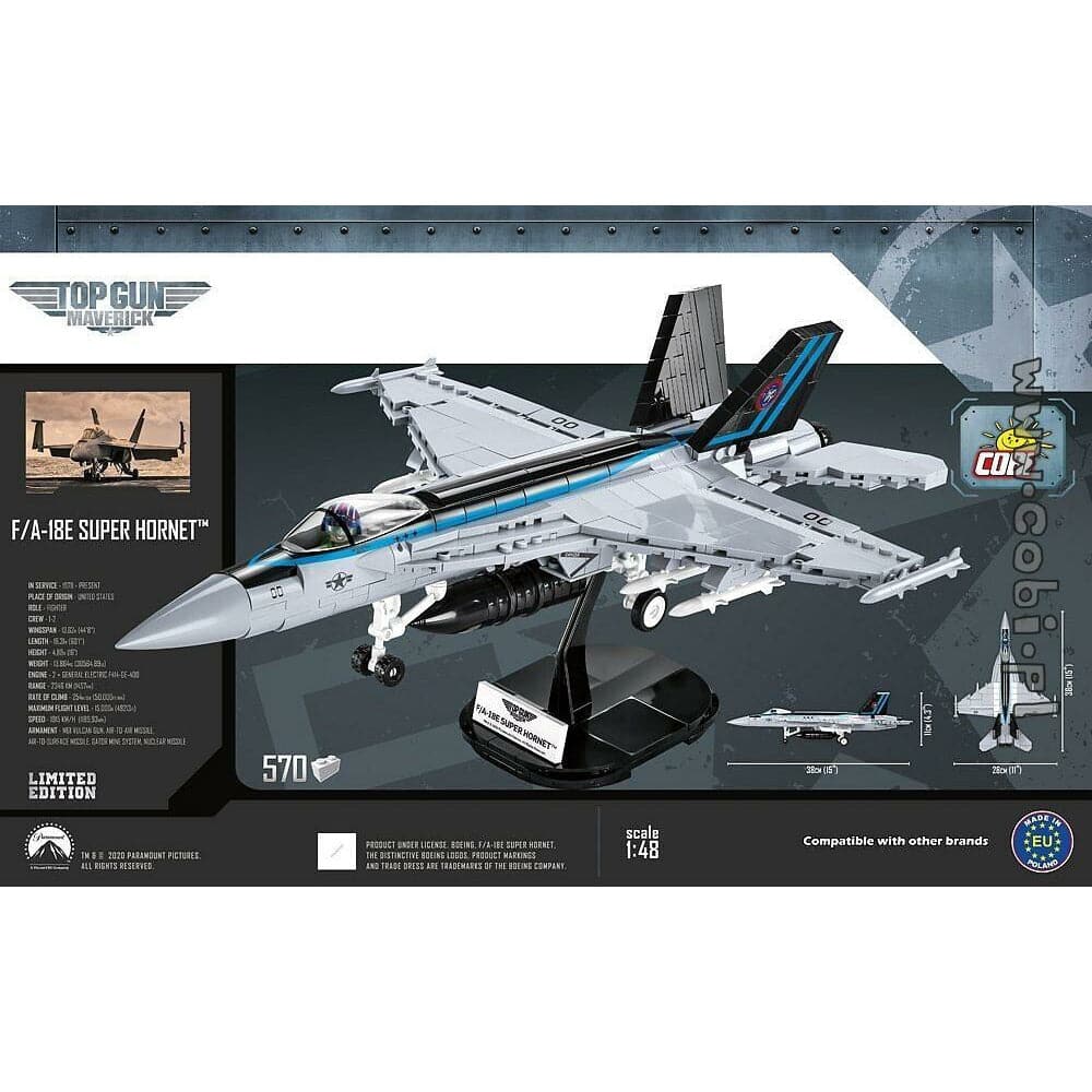 COBI Top Gun - F/A-18E Super Hornet Limited Edition (570 Pi