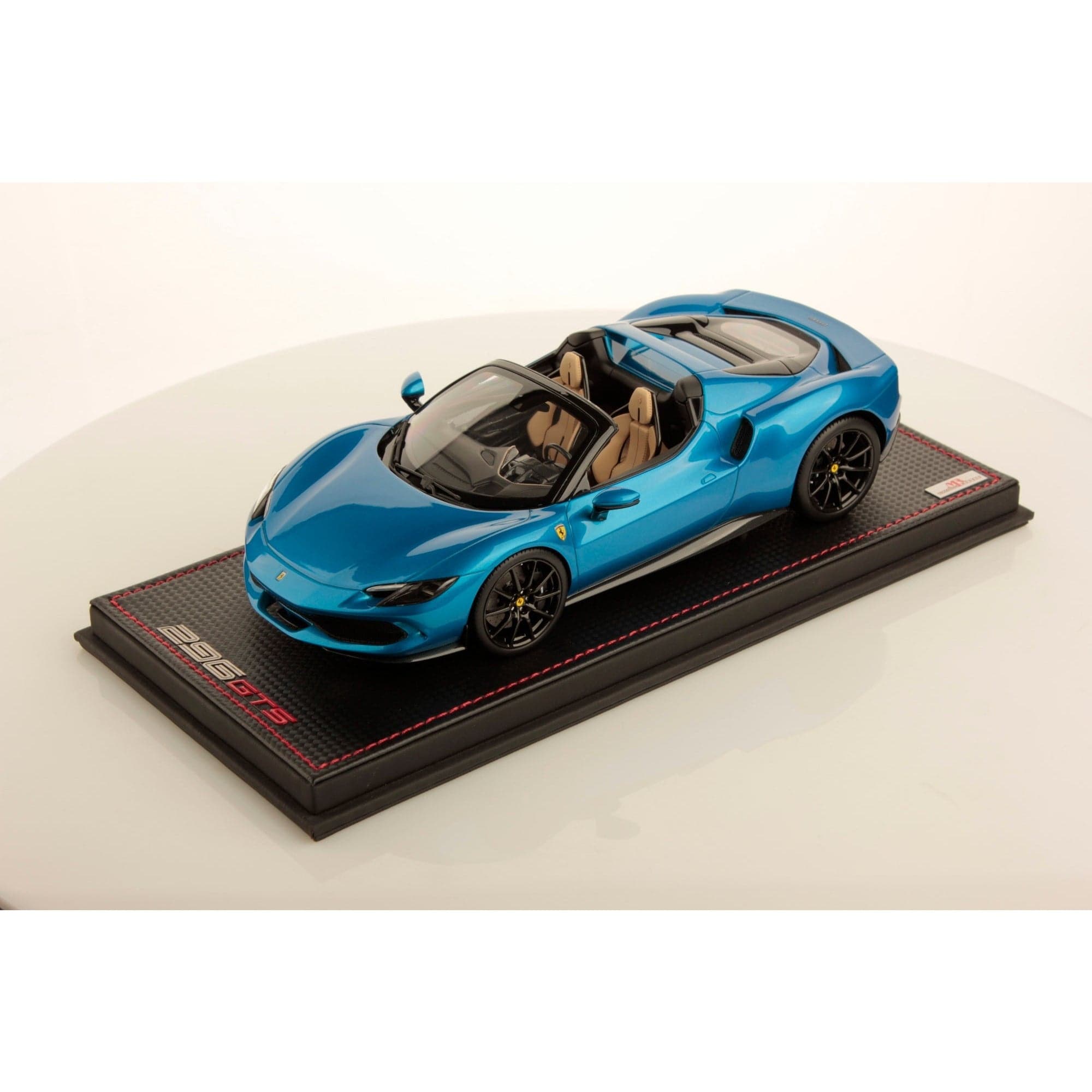 MR COLLECTION MODELS 1/18 Ferrari 296 GTS Blu Corsa