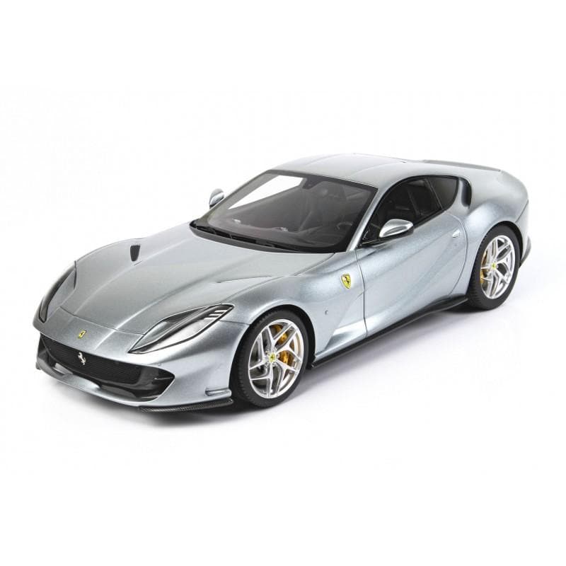 BBR 1/18 Ferrari 812 Superfast Grigio Titanio with Case