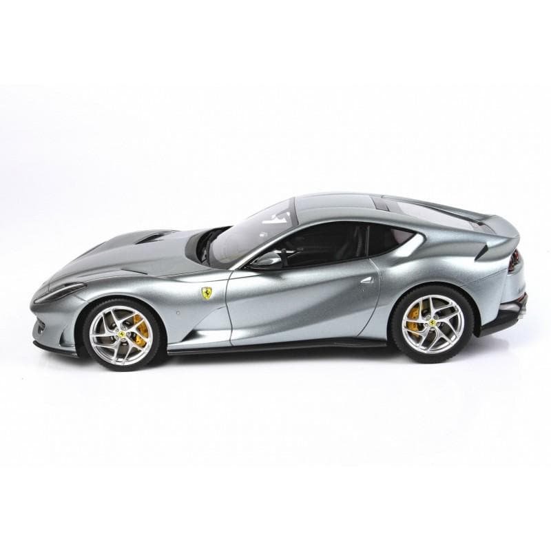 BBR 1/18 Ferrari 812 Superfast Grigio Titanio with Case
