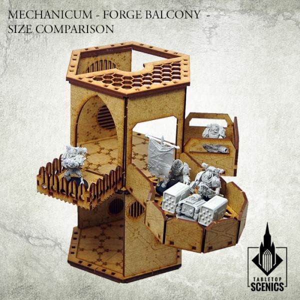 TABLETOP SCENICS Forge Balcony