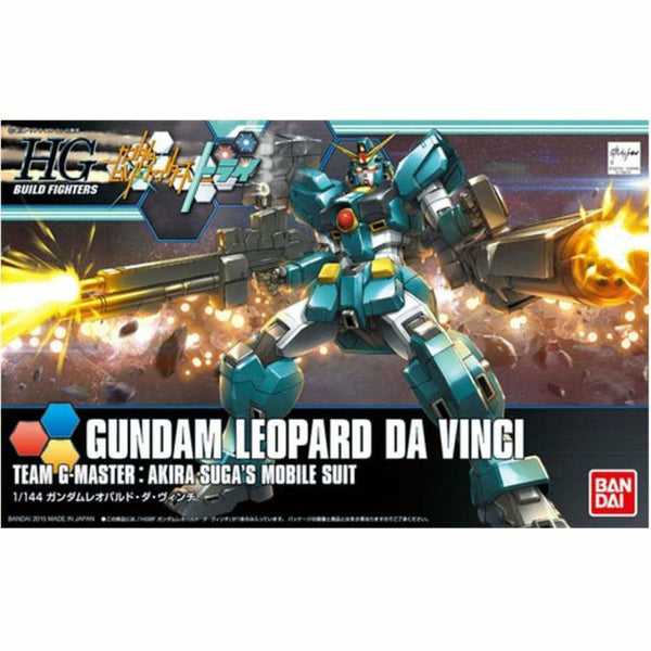BANDAI 1/144 HGBF Gundam Leopard Da Vinci