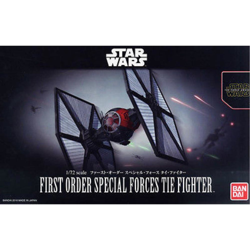 BANDAI Star Wars 1/72 First Order Special Forces TIE Fighte