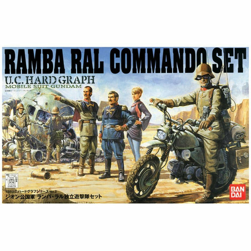 BANDAI 1/35 U.C. Hard Graph HG Ramba Ral Commando Set (G094