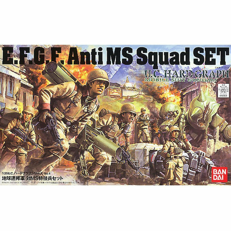 BANDAI 1/35 U.C. Hard Graph E.F.G.F. Anti MS Squad Set (G09