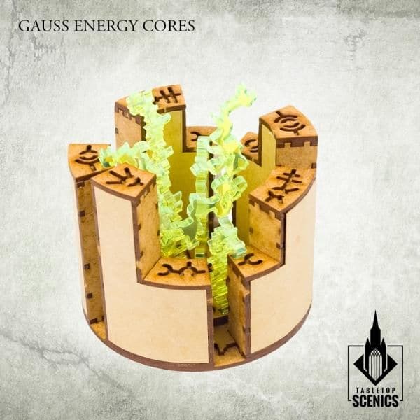 TABLETOP SCENICS Gauss Energy Cores (4)