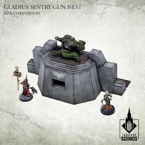 TABLETOP SCENICS Gladius Sentry Gun Nest