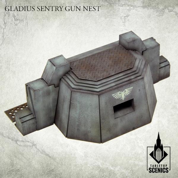 TABLETOP SCENICS Gladius Sentry Gun Nest
