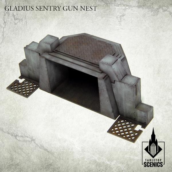 TABLETOP SCENICS Gladius Sentry Gun Nest
