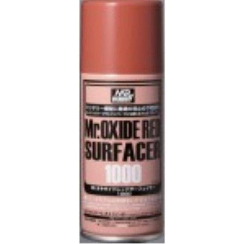 MR HOBBY Mr Oxide Red Surfacer 1000 - B525 - Hearns Hobbies Melbourne - MR HOBBY