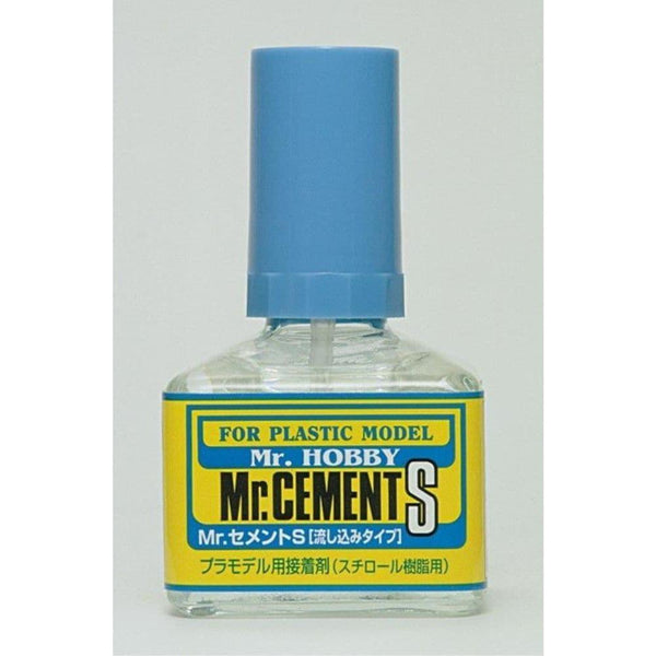 MR HOBBY Mr Cement S 40ml - MC129 - Hearns Hobbies Melbourne - MR HOBBY