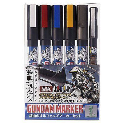GSI Gundam Pouring Ink Marker Set Iron Blooded Orphans