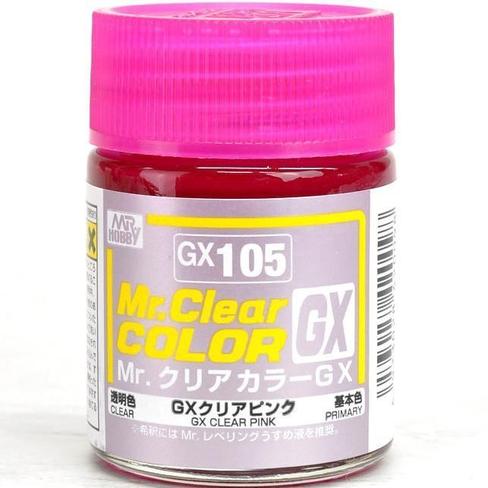 MR HOBBY Mr Clear Color GX Pink Lacquer Paint