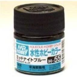 MR HOBBY Aqueous Gloss Midnight Blue - H055