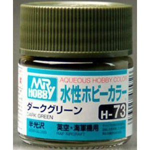 MR HOBBY Aqueous Semi-Gloss Dark Green - H073