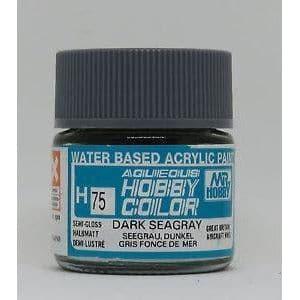 MR HOBBY Aqueous Semi-Gloss Dark Sea Grey - H075