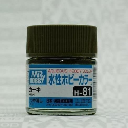 MR HOBBY Aqueous Flat Khaki - H081