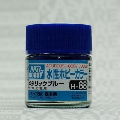 MR HOBBY Aqueous Metallic/Gloss Blue - H088