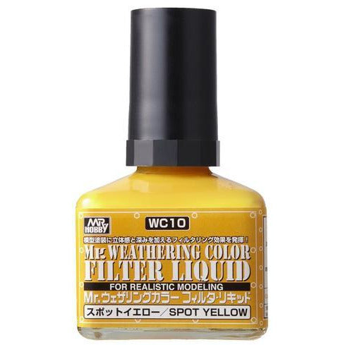 MR HOBBY Mr Weathering Color Filter Liquid Spot Yellow
