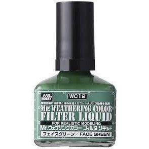 MR HOBBY Mr Weathering Color Filter Liquid Fade Green
