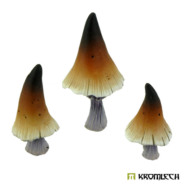 KROMLECH Goblin Forest Large Mushrooms (3)