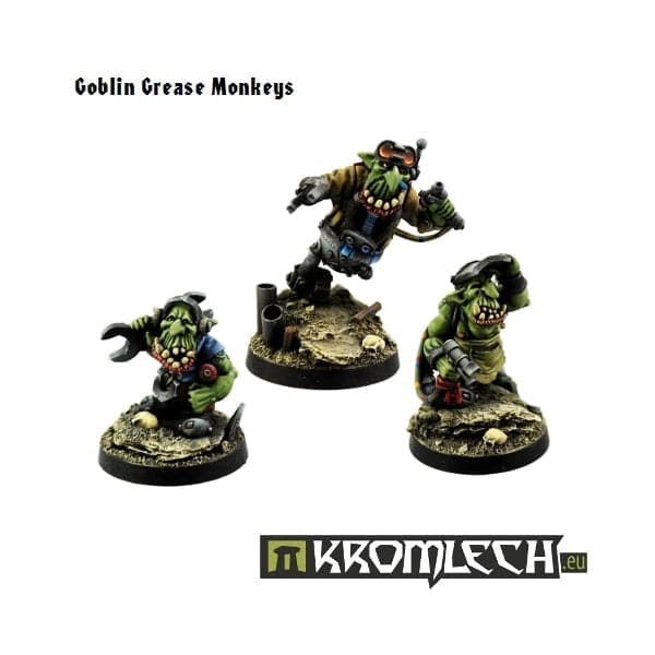 KROMLECH Goblin Grease Monkeys (3)