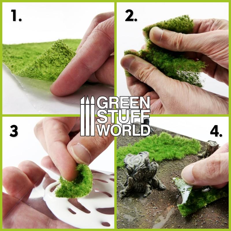 GREEN STUFF WORLD Grass Mats - Dark Green