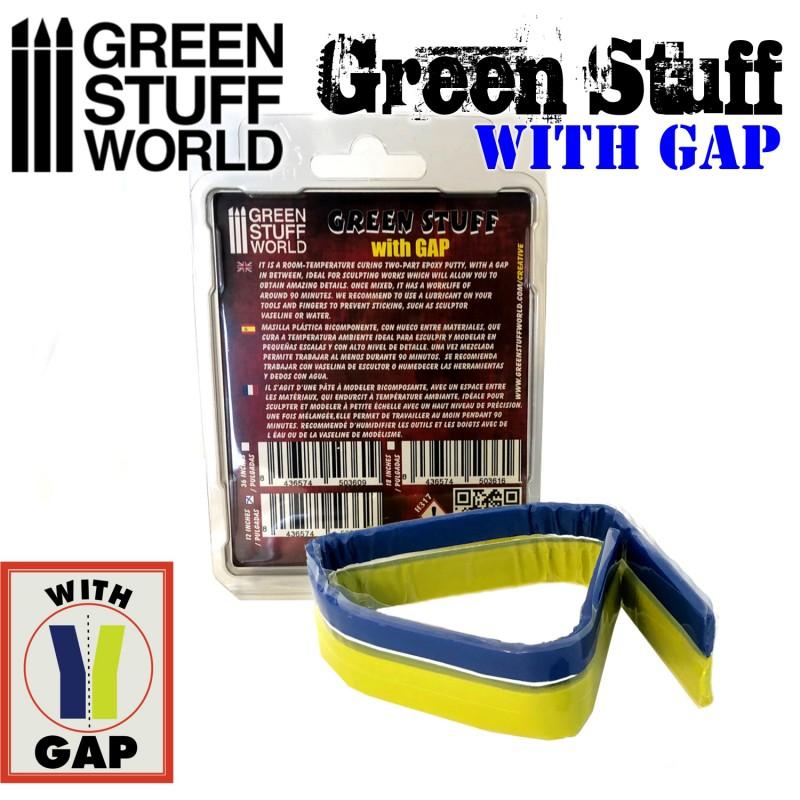 GREEN STUFF WORLD Green Stuff Tape 12 inches with Gap