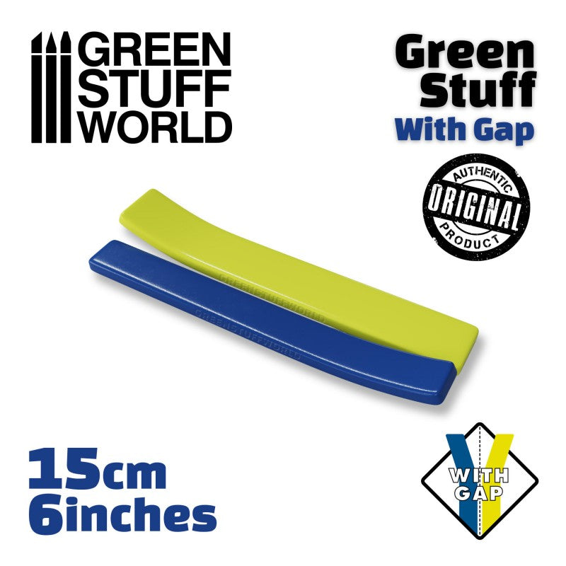 GREEN STUFF WORLD Green Stuff Tape 6 inches with Gap