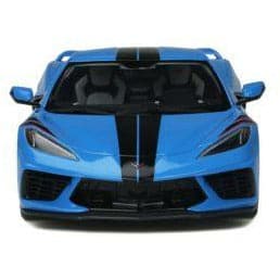 GT SPIRIT 1/18 2020 Chevrolet Corvette C8 Rapid Blue Resin