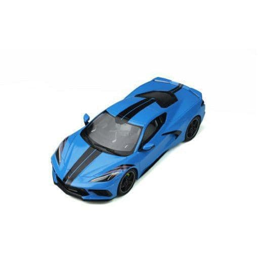 GT SPIRIT 1/18 2020 Chevrolet Corvette C8 Rapid Blue Resin