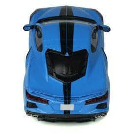GT SPIRIT 1/18 2020 Chevrolet Corvette C8 Rapid Blue Resin