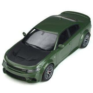 GT SPIRIT 1/18 2020 Dodge Charger SRT Hellcat Widebody Green Resin