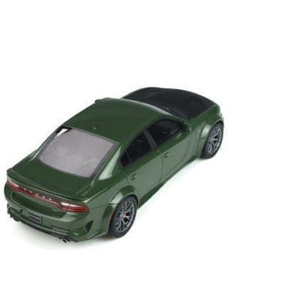 GT SPIRIT 1/18 2020 Dodge Charger SRT Hellcat Widebody Green Resin