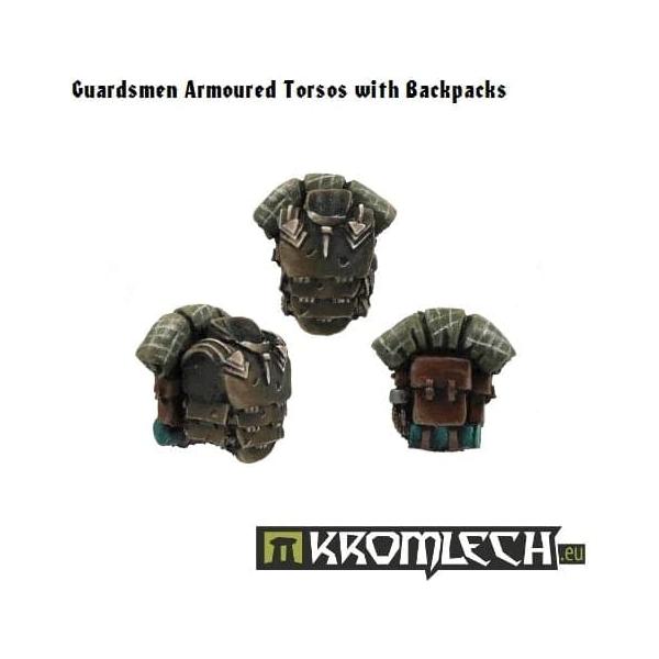 KROMLECH Guardsmen Armoured Torsos with Backpacks (5+5)