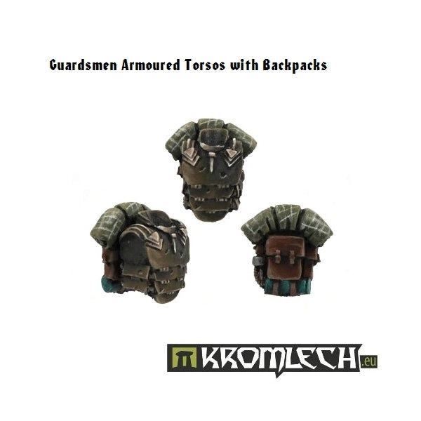 KROMLECH Guardsmen Armoured Torsos with Backpacks (5+5)