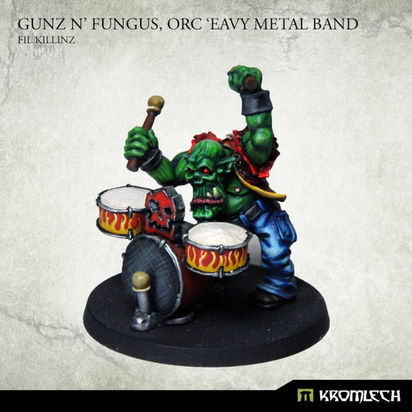 KROMLECH Gunz 'N' Fungus, Orc 'Eavy Metal Band (5)