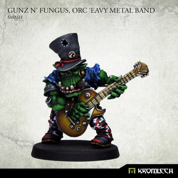 KROMLECH Gunz 'N' Fungus, Orc 'Eavy Metal Band (5)