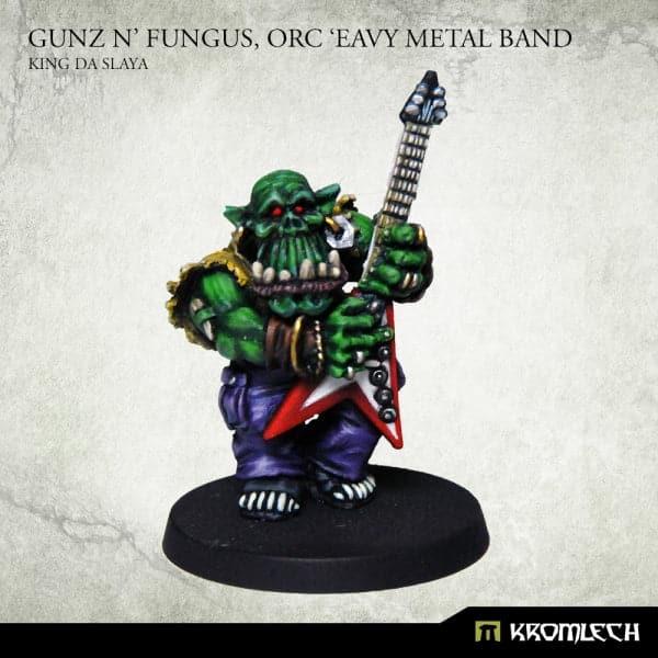 KROMLECH Gunz 'N' Fungus, Orc 'Eavy Metal Band (5)