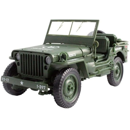GOLDEN WHEEL 1/18 Army Jeep