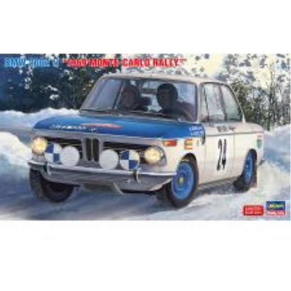 HASEGAWA 1/24  BMW 2002 ti "1969 Monte-Carlo Rally"