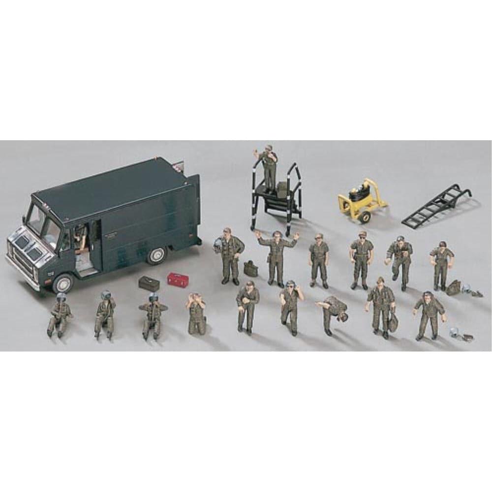 Hasegawa 1/72 U.S. Pilot / Ground Crew Set