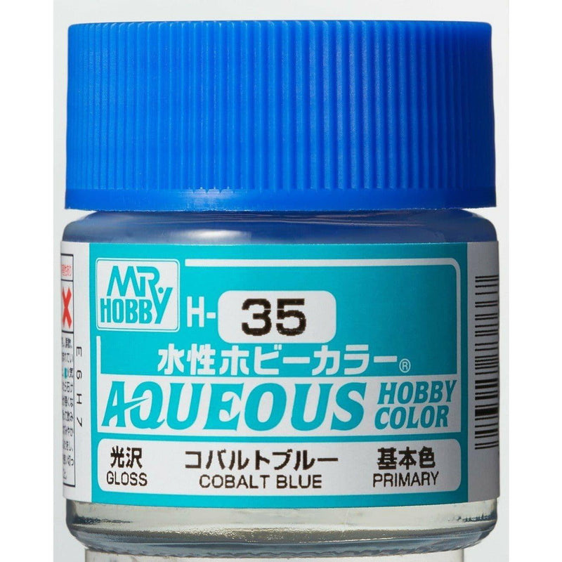 MR HOBBY Aqueous Gloss Cobalt Blue - H035