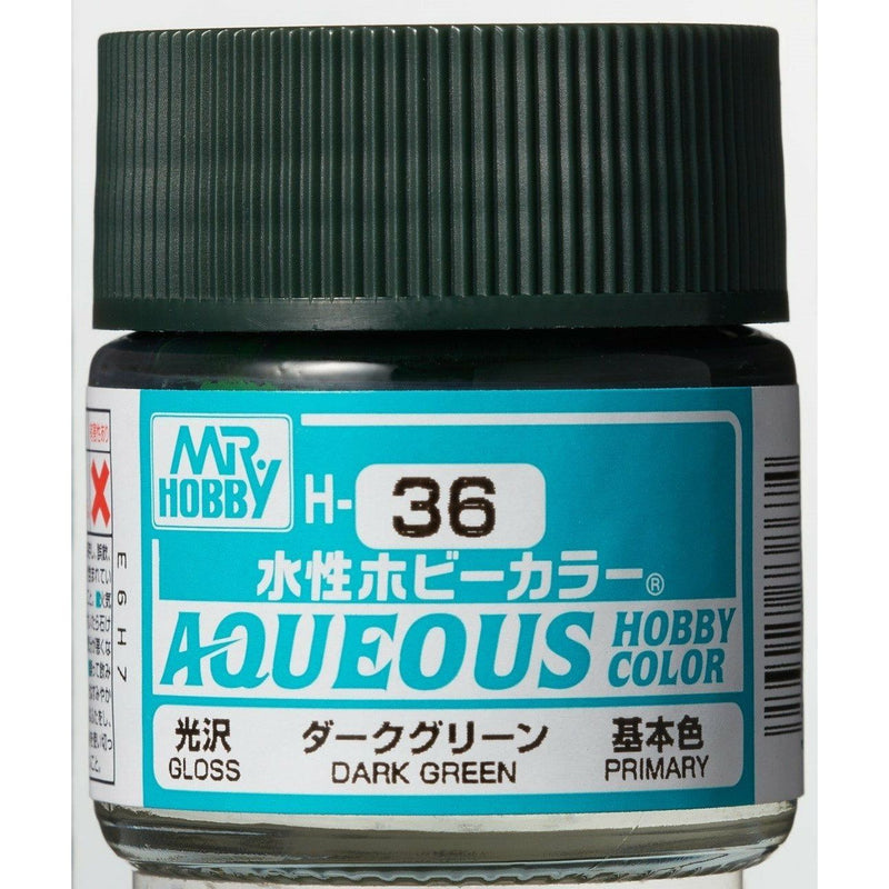 MR HOBBY Aqueous Gloss Dark Green - H036