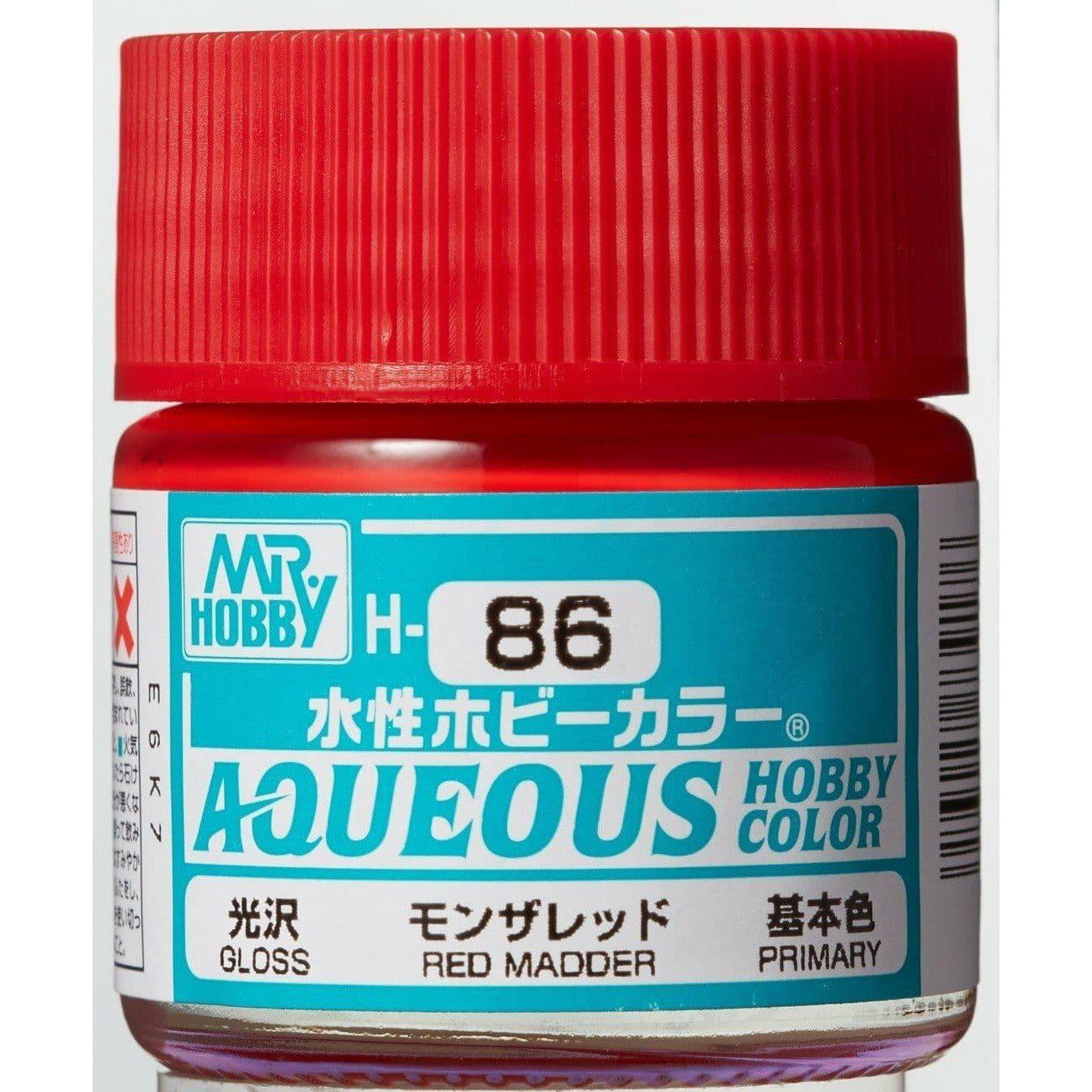 MR HOBBY Aqueous Gloss Red Madder - H086