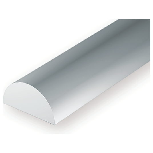 EVERGREEN 241 35cm Plastic Half Round .060 (5)