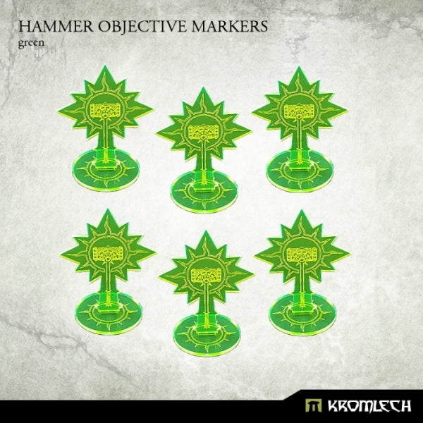 KROMLECH Hammer Objective Markers (Green) (6)