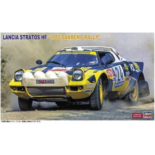 HASEGAWA 1/24 Lancia Statos HF "1980 Sanremo Rally"