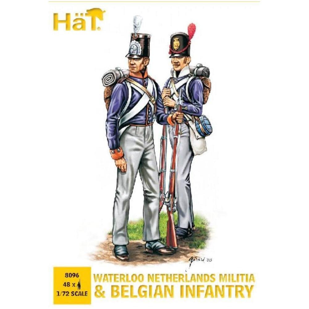 HAT 1/72 Waterloo Netherlands Militia and Belgian Infantry