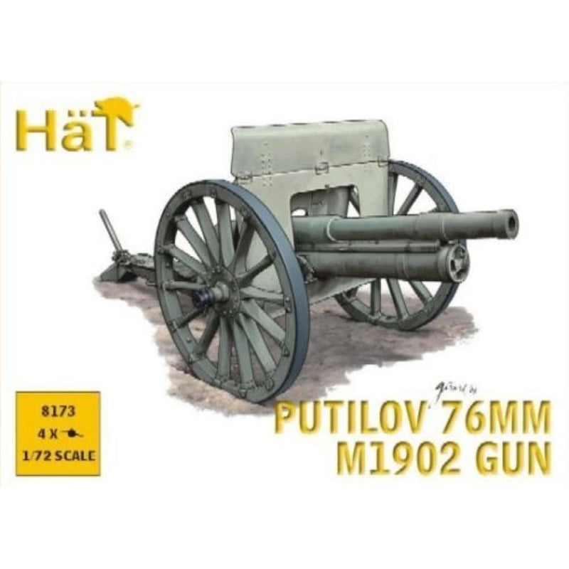 HAT 1/72 WWI Putilov 76mm M1902 Gun